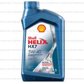 Масло Shell Helix HX7, 5W-40, бутылка 1 л